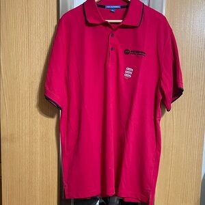 New Hampshire Motor Speedway Men's Red Polo Golf Shirt size XL NEW